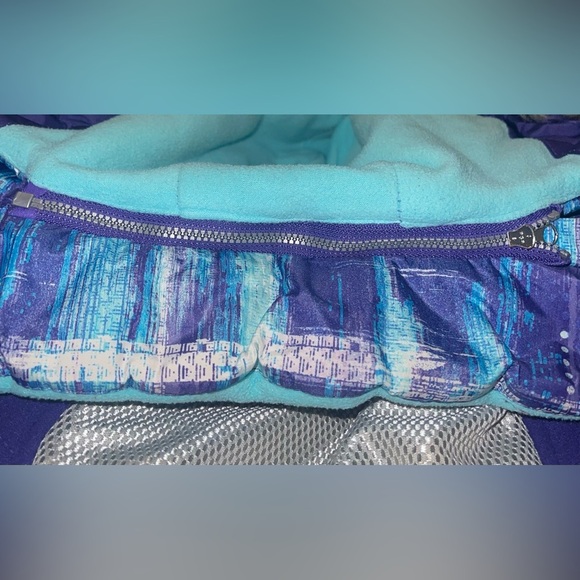 ZeroXposur Girls Purple & Blue Abstract Design Jacket - Picture 7 of 11